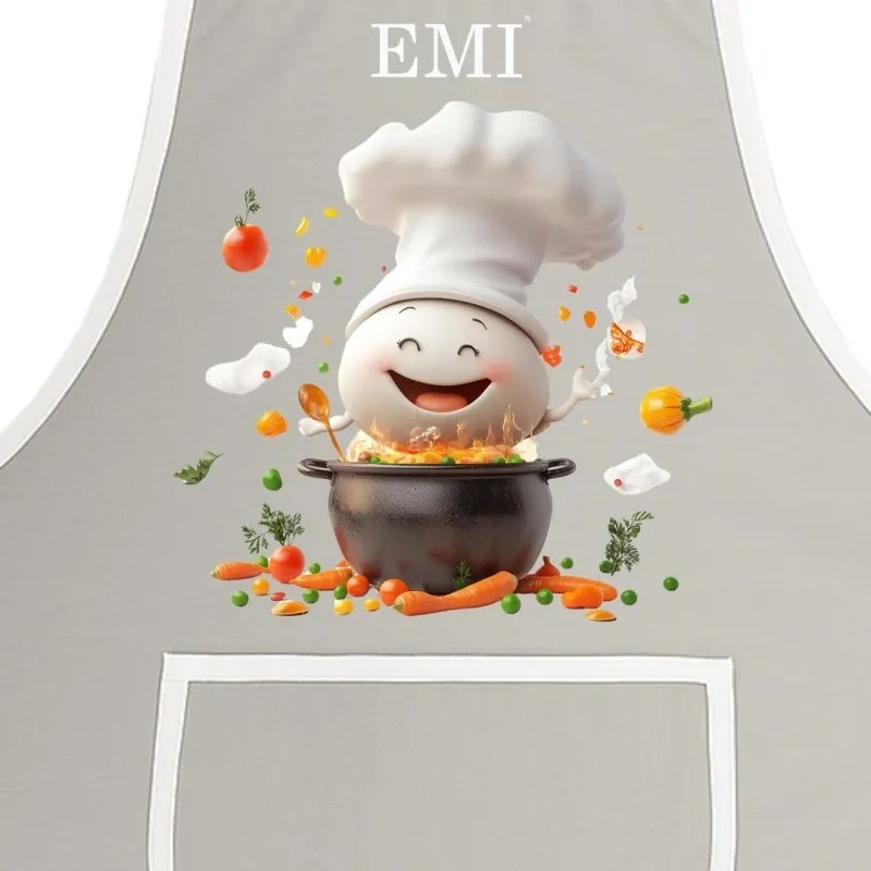 EMI Gusto konyhai kötény, Szürke