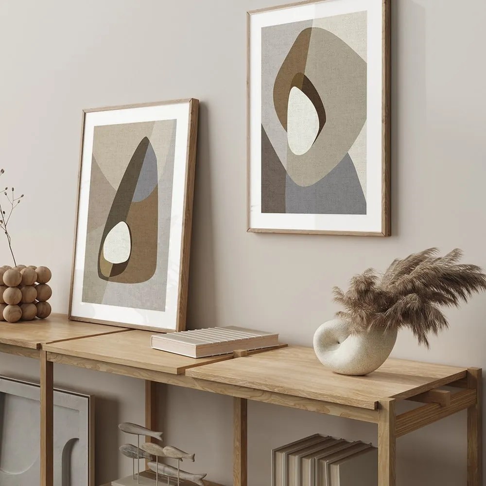 Kép 30x40 cm Picasa Greige – Malerifabrikken