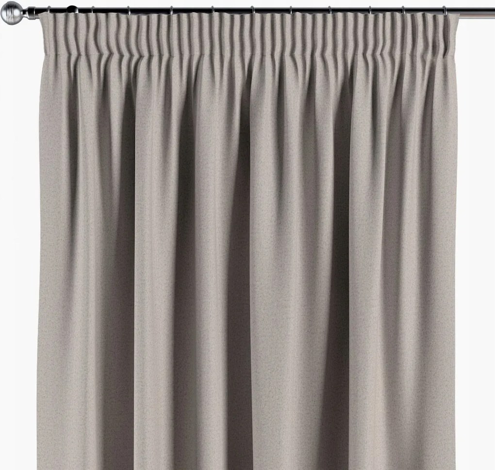 Függöny ráncoló szalaggal 1 db 140x260cm bézs