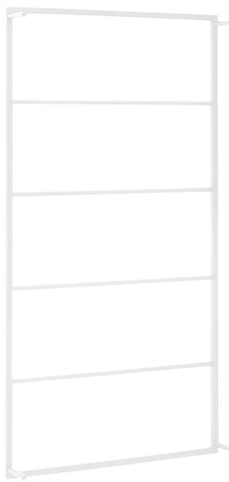 fehér acél törölközőtartó 60 x 10 x 116 cm