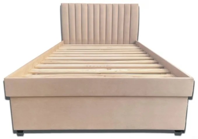Franciaágy 140 cm Peissa (matrac nélkül) (fa léces ágyráccsal). Akció -8%. 1052042