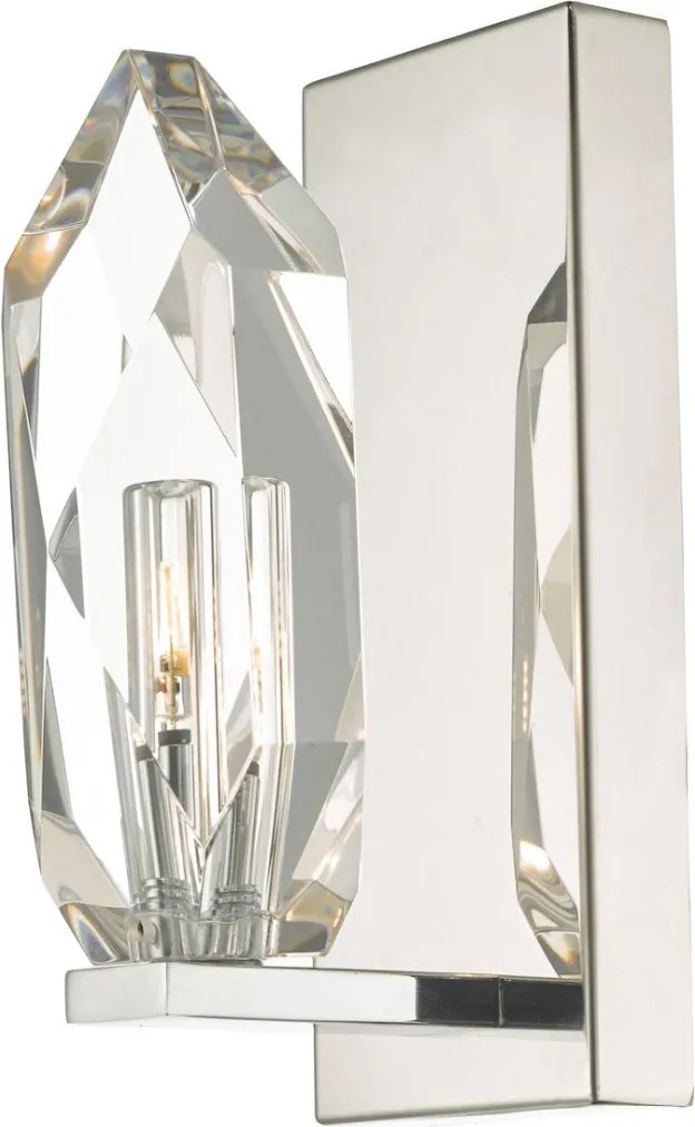 DAR LIGHTING CRY0750 CRYSTAL Kristály Fali Lámpa Csiszolt króm IP20
