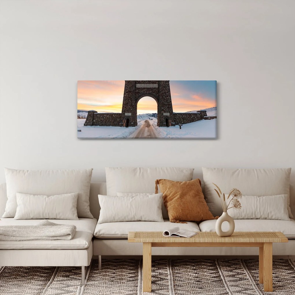 A kapu képe, Yellowstone (120x50 cm)