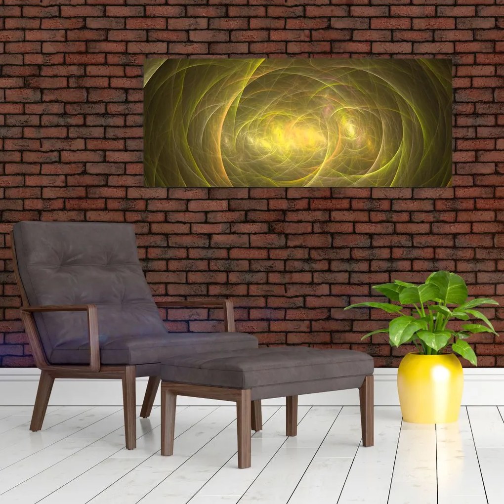 Modern absztrakt kép (120x50 cm)