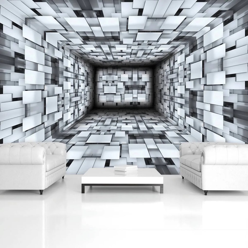 Fotótapéta - 3D folyosó (254x184 cm)