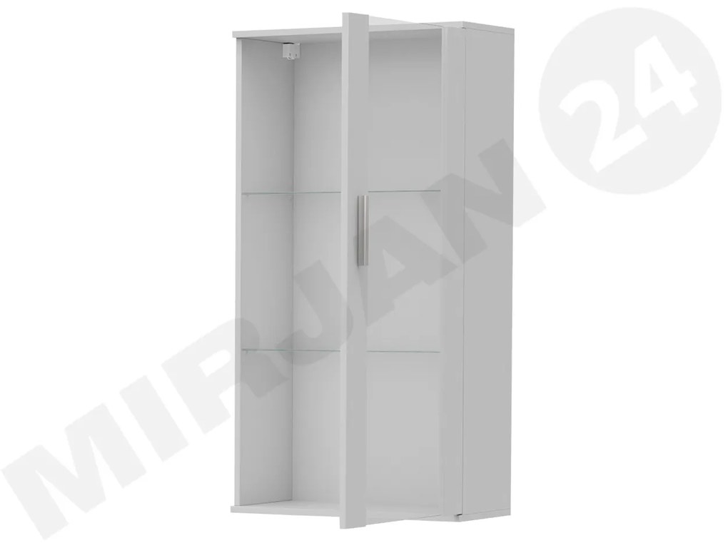Vitrin Belario B2 (lefkas tölgy + fekete)  (RGB LED világítás színes). 1058613
