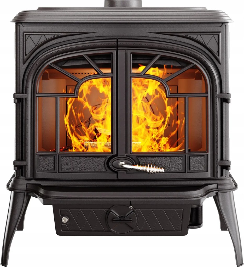 Kecske öntöttvas szabadonálló kályha öntöttvas kályha 13,9kW Sparta kandalló otthonra