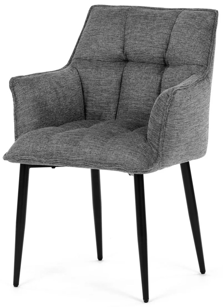 Étkezőszék garnitúra DCH-J2139 GREY2, 2 db
