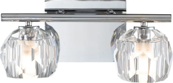 Quintiesse REGALIA QN-REGALIA2-PC-BATH Fali lámpa 2x3W/G9 3000k 600LM IP44
