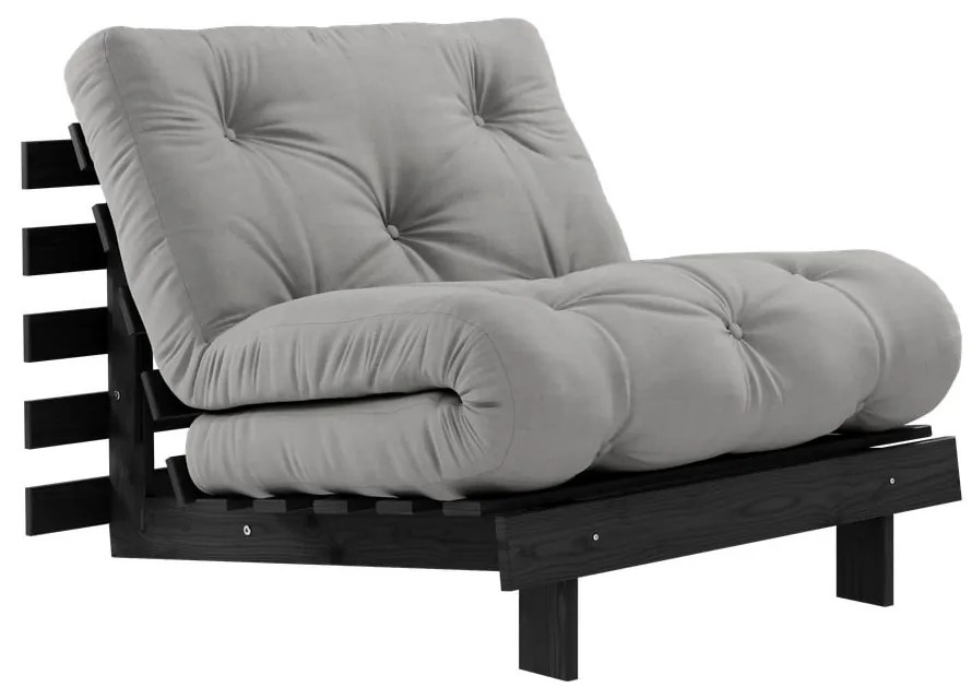 Szürke fotel Roots Black Night – Karup Design