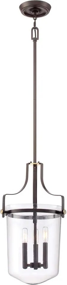 Quoizel PENN STATION QZ-PENN-STATION-M-WT Függőlámpa 3x40W/E14
