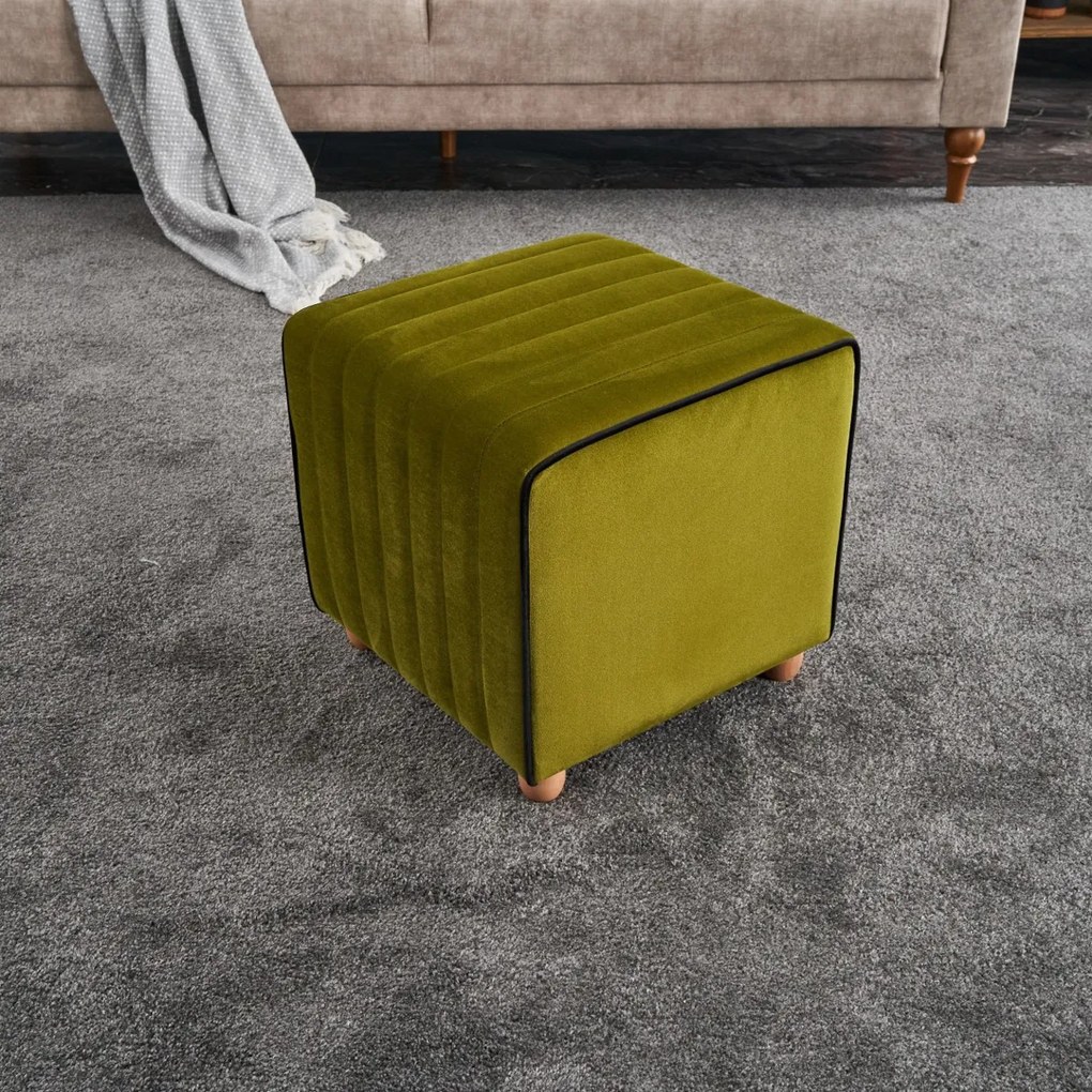 Mona Puf Green zsámoly