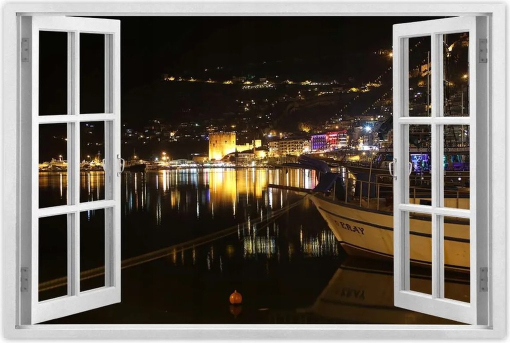 Poszterek 60x40 Antalya éjszaka Kirándulás