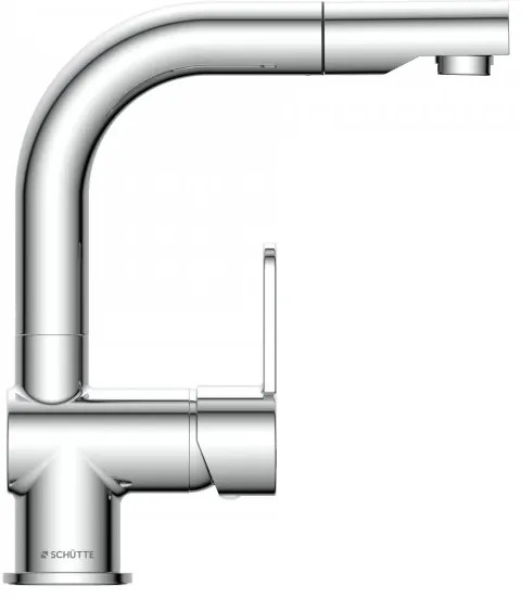 Schütte 79710 - LONDON mosogatócsaptelep kihúzható zuhanyfejjel, fényes króm