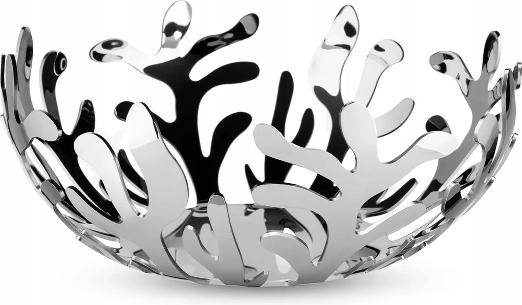 Alessi Mediterraneo Gyümölcskosár 25 cm Acél