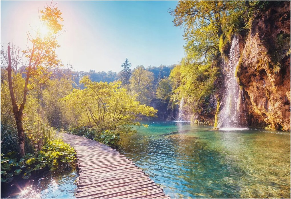 Fotótapéta Flizelin Fal a Hálószobába Természetes táj 152x104