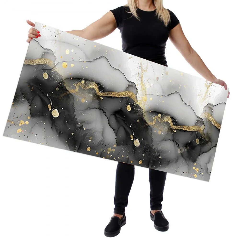 Wallplex konyhahátfal Holdfény Márvány (Méret: 60x300)