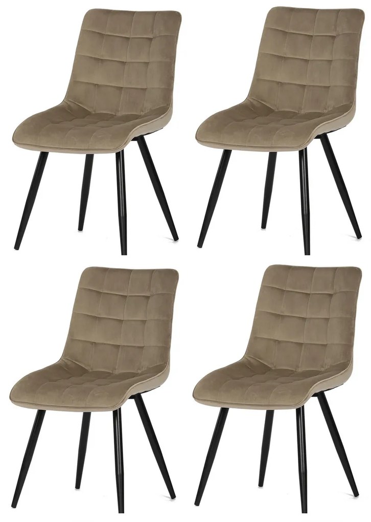 Étkezőszék garnitúra CT-384 CAP4, 4 db