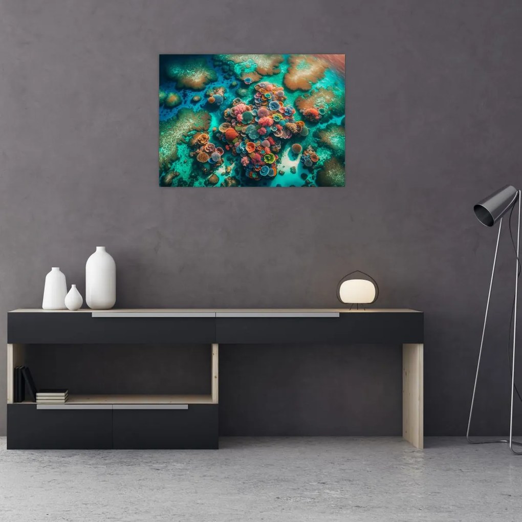 Kép - Kilátás a tengerre (70x50 cm)