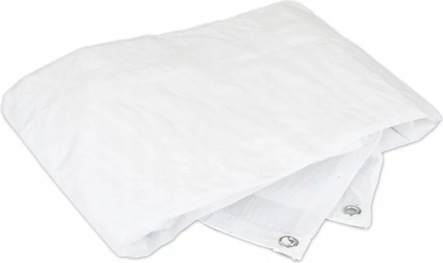 Ponyva Fehér 6m x 8m 60g/m2 vízálló erősített terasz kert