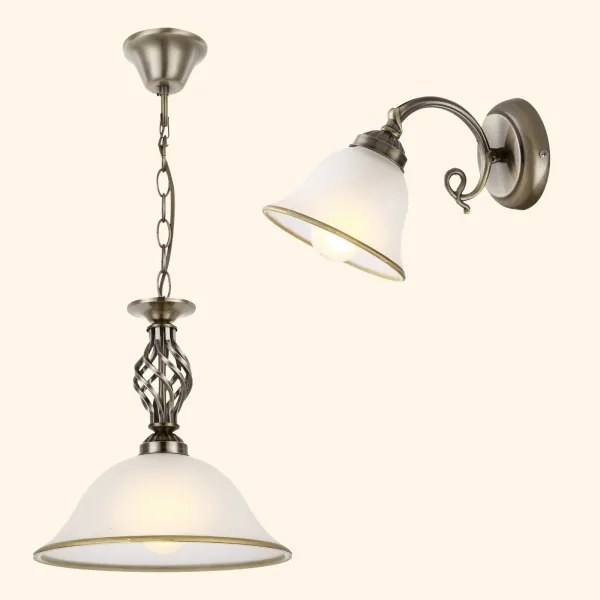 Brilagi - Fali lámpatest NOSTALGIA 1xE27/60W/230V