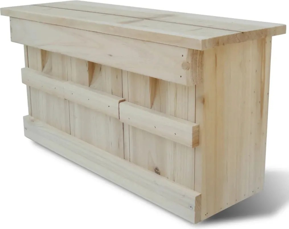 vidaXL Madárház fészekrakó doboz 44 x 15,5 x 21,5 cm