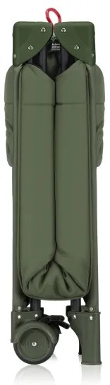 Lionelo - JASMIN EASY FOLD utazóágy, olíva zöld