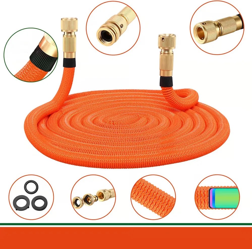 Deuba Kerti locsolótömlő 30 m - narancssárga