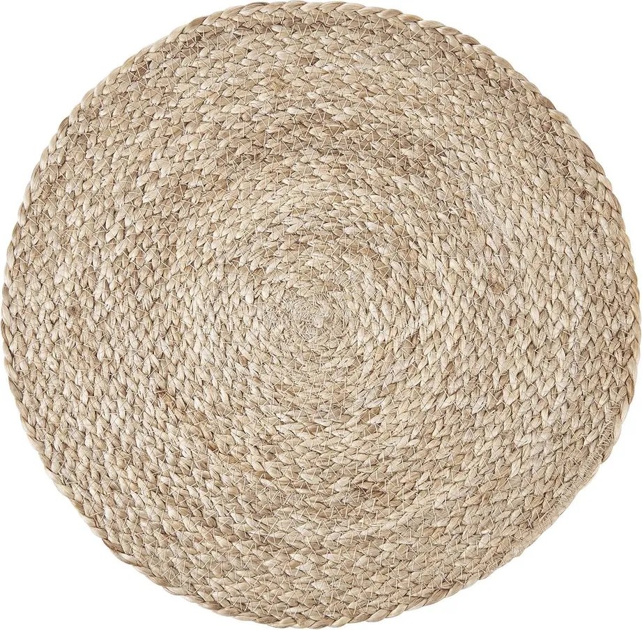 TOUT AUTOUR alátét, natúr Ø 36 cm