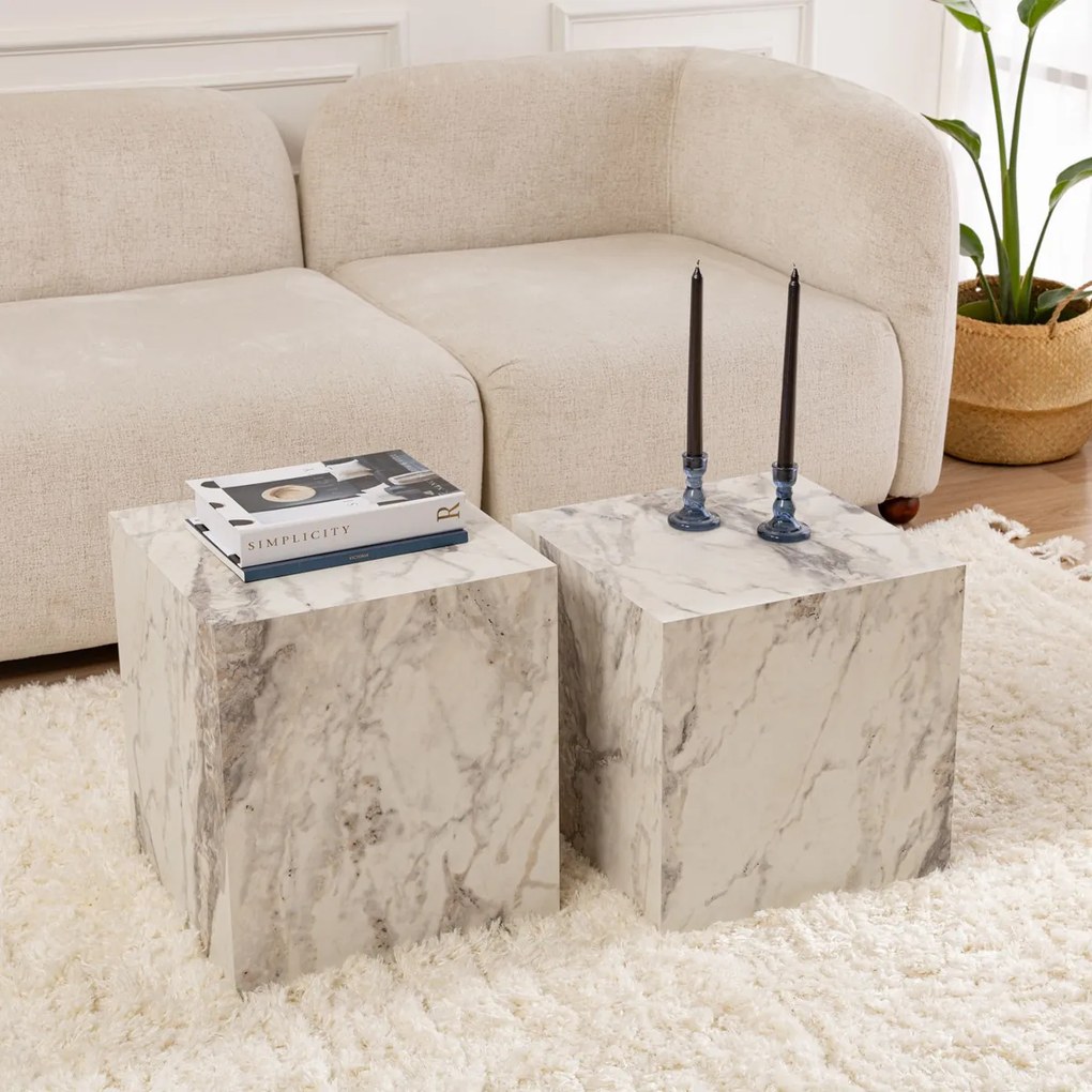 Összecsukható asztal Kup Set Freesia, 2 db