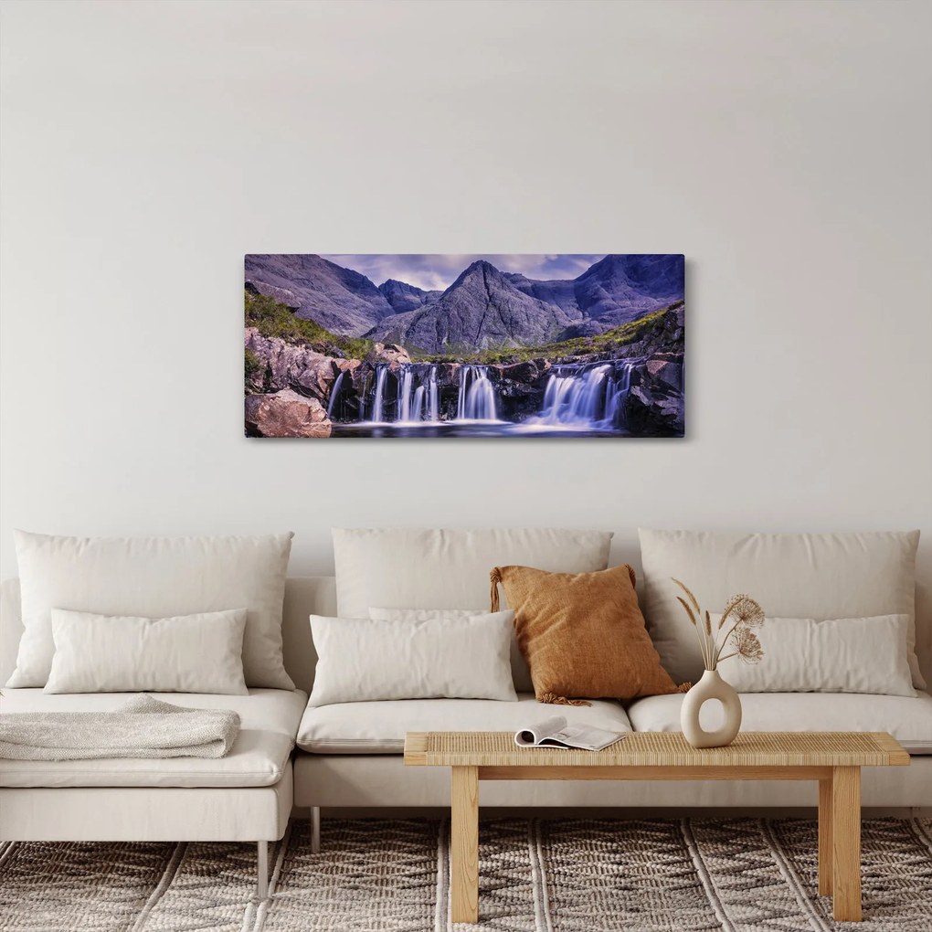 Vízesések képe (120x50 cm)