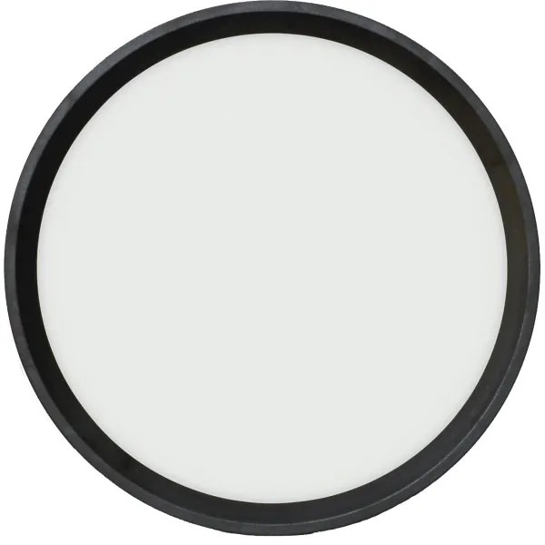 Fulgur 41811 - LED Mennyezeti lámpa NOMY LED/18W/230V átm. 23 cm fekete