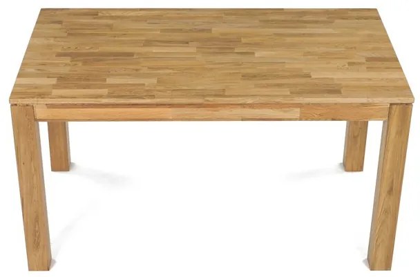 Tömör Tölgy Étkezőasztal 140×80 cm. DUB