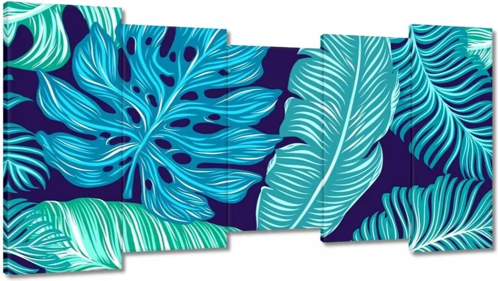 Vászonkép 150x80 Levelek Monstery Trópusok