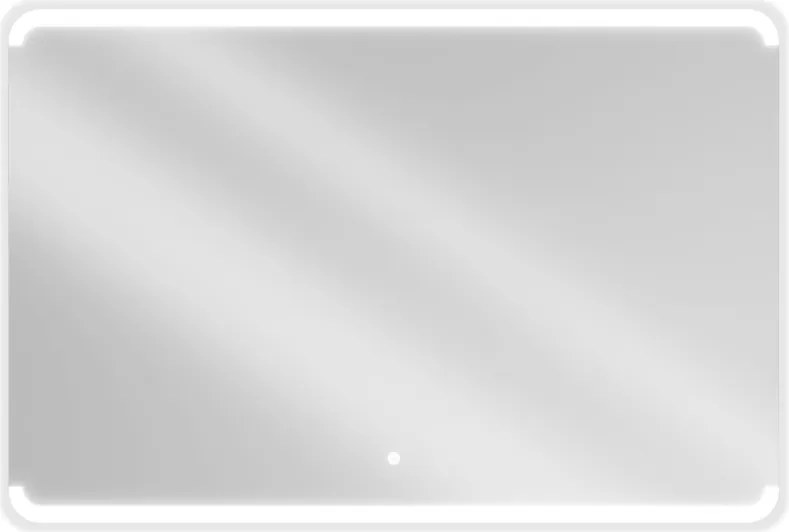 Mexen Nida LED megvilágítású fürdőszobai tükör, 120 x 80 cm, 6000K, páramentes - 9806-120-080-611-00