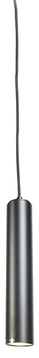 Design függőlámpa fekete GU10 50mm - Tuba Small