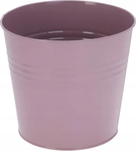 Virágtartó Fedél Cink Kerek Lila Virágokhoz Erkélyre 13 x 11cm