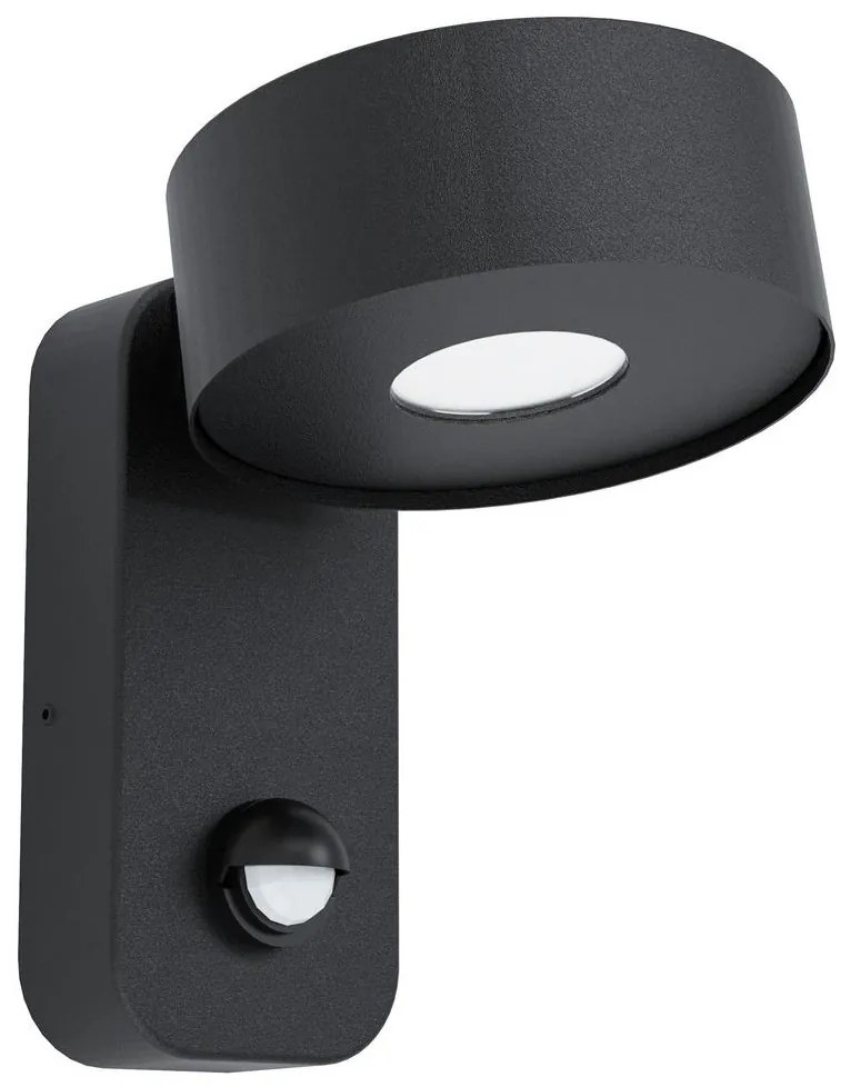 Eglo 98738 - LED kültéri fali lámpa érzékelővel PALOSCO LED / 6W / 230V IP44