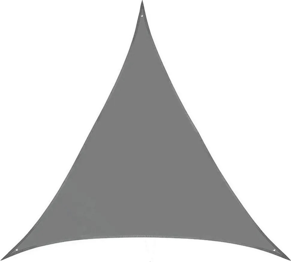 Napvitorla Napvédő Háromszög Vízálló Szürke 3,6x3,6x3,6m