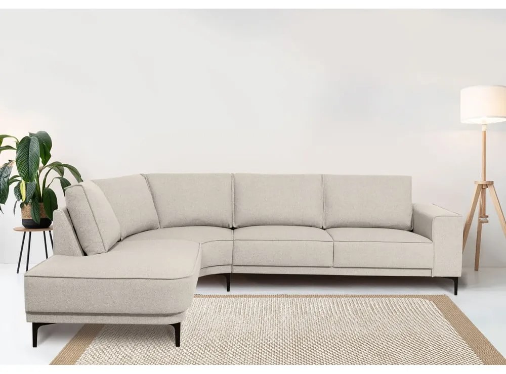 Krémszínű sarokkanapé (bal oldali) Copenhagen – Scandic