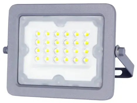 LED REFLEKTOR SLIM AIGOSTAR 20W 6500K IP65 90° SZÜRKE