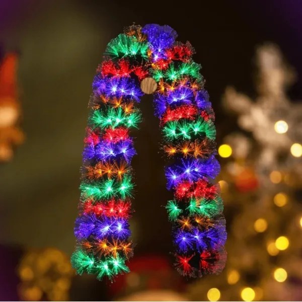 Aigostar - LED RGBY kültéri karácsonyi dekoráció, 112× LED, 3,6 W, 230 V, 2 m, IP44