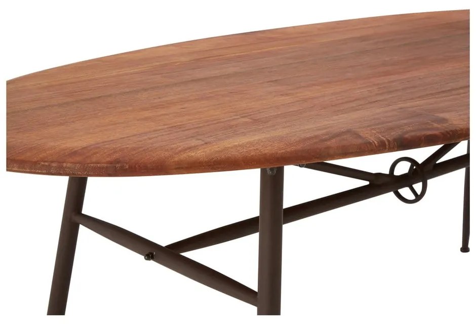 Diófa étkezőasztal 104x219 cm New Foundry – Premier Housewares