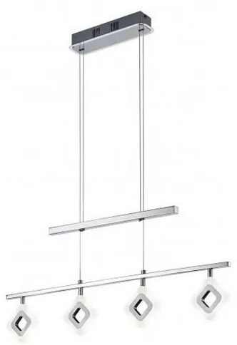 Trio - LED Csillár zsinóron PARADOX 4xLED/4,3W/230V