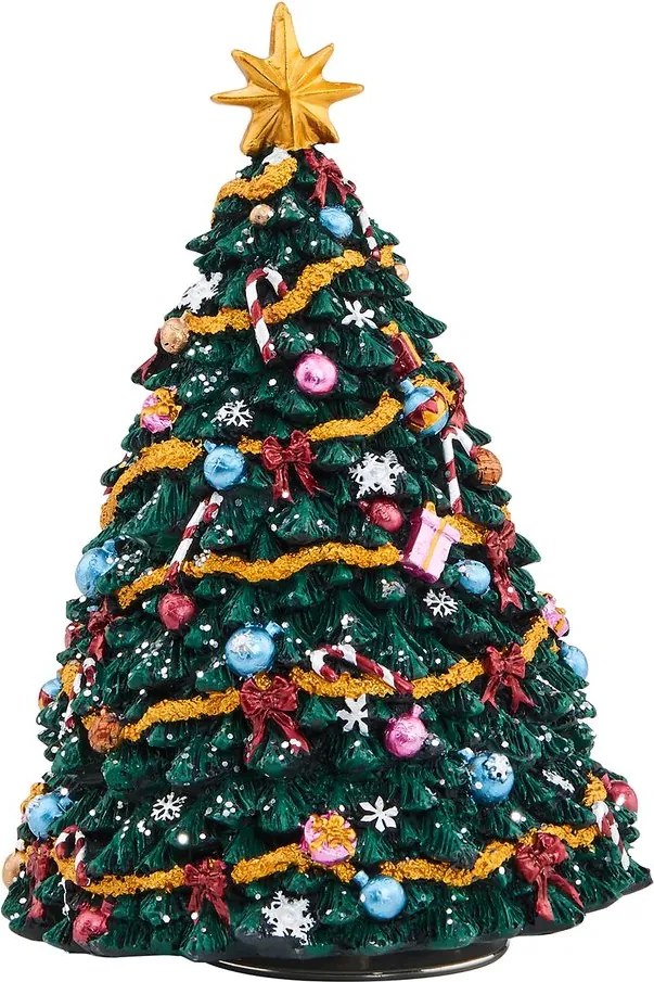 X-MAS zenélő karácsonyfa, 11 cm