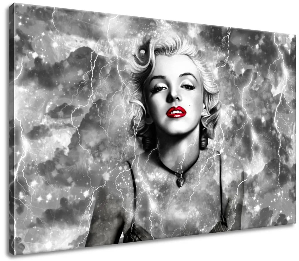 Gario Vászonkép Felvillanyozó Marilyn Monroe Méret: 90 x 60 cm