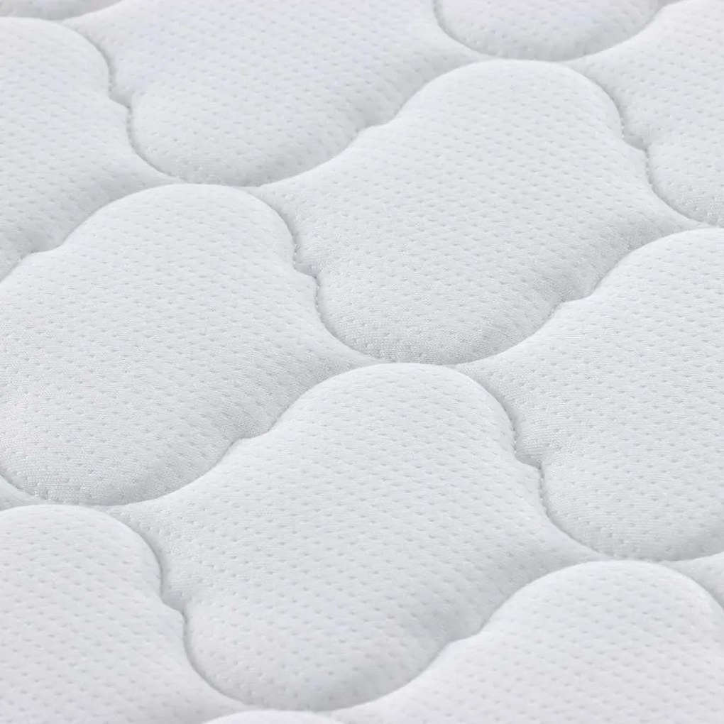 Matrac Kókuszréteggel Fehér 160 x 80 cm PU hab