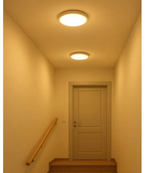 LED mennyezeti lámpa LED/18W/230V 3000/4000/6500K átm. 23 cm fehér