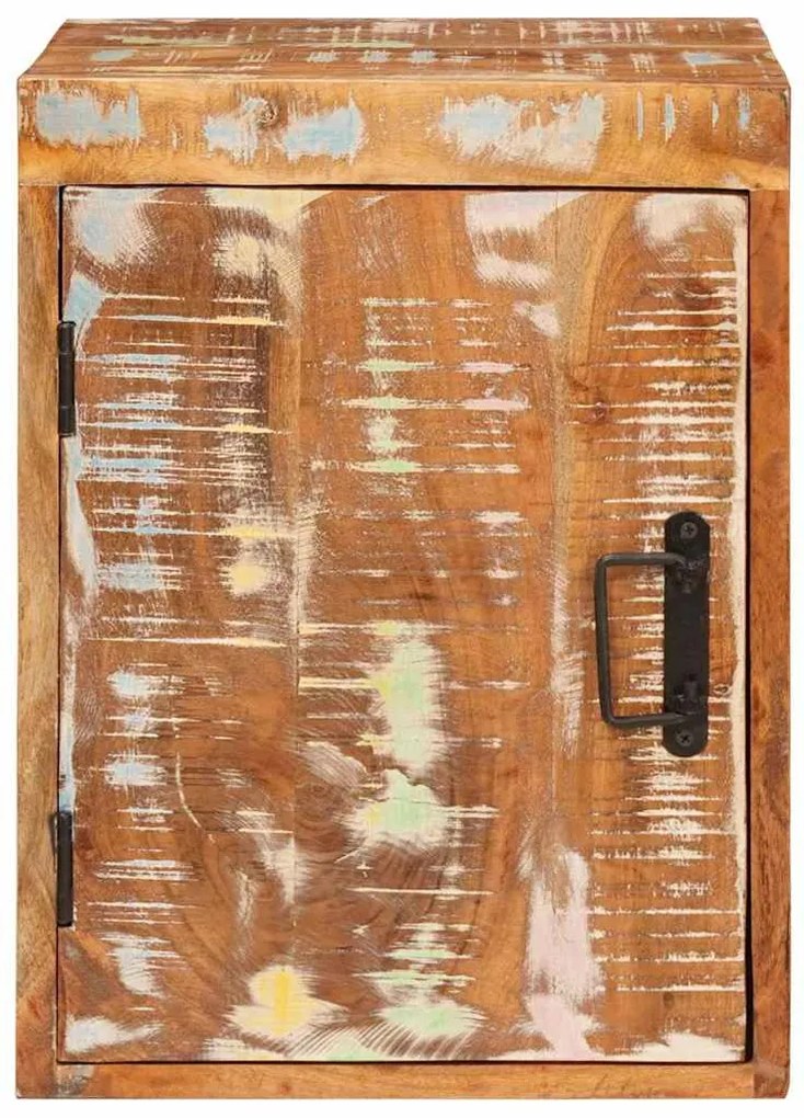 Éjjeli asztal Barna 35 x 33 x 48 cm Újrahasznosított Masszív Fa