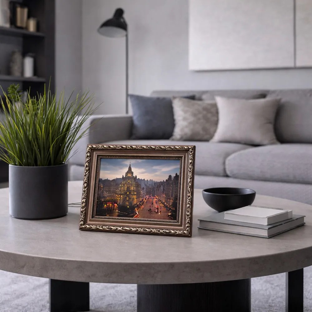 Milánó képkeret arany, egyedi méretre